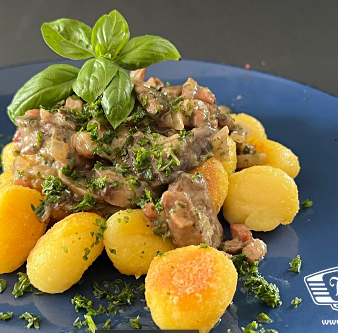 Gnocchi mit Pilzrahm