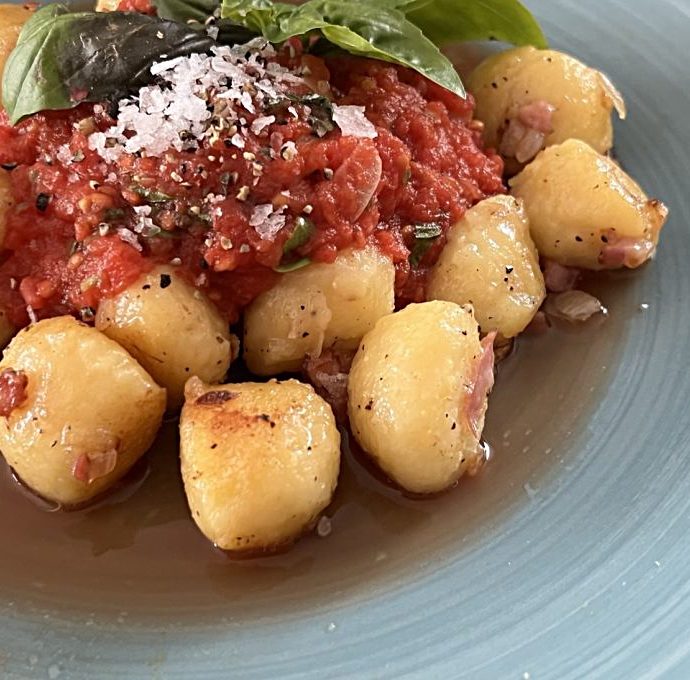 Gnocchi mit Tomatenfruchtfleisch – die ganz einfache Art