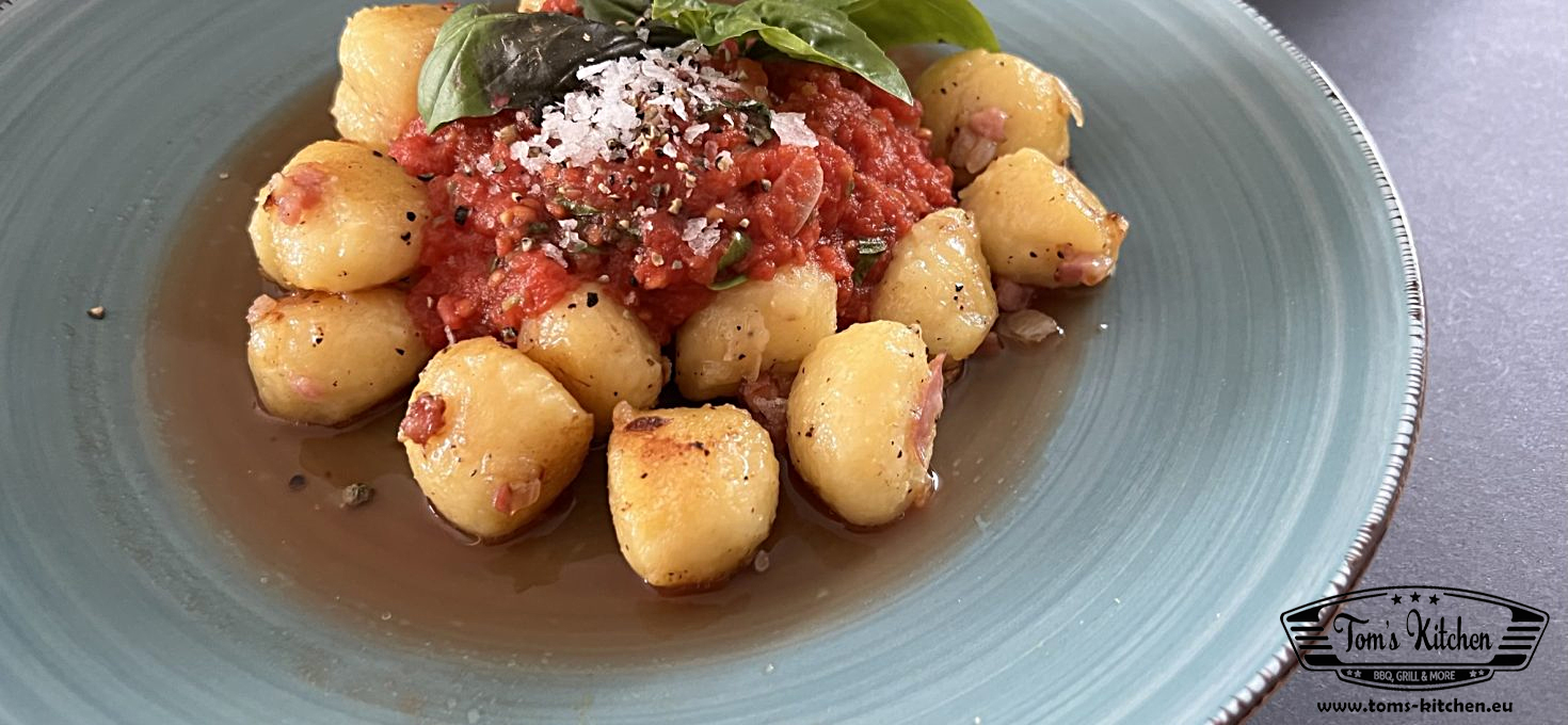 Gnocchi mit Tomatenfruchtfleisch – die ganz einfache Art