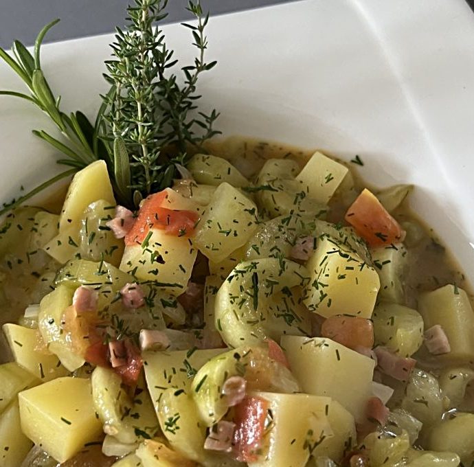 Schmorgurken Freestyle als OnePot-Gericht